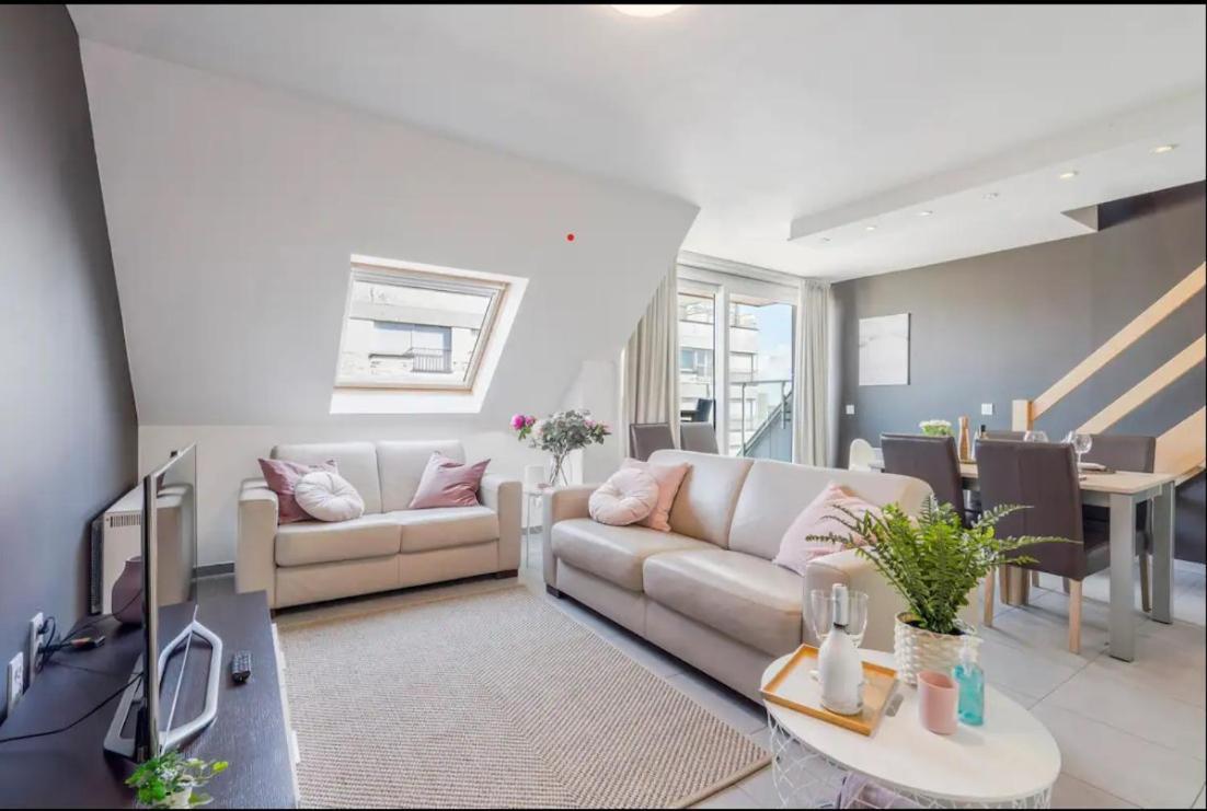 Cosy Duplex In Westende Met 3 Slpk 米德尔克尔克 外观 照片